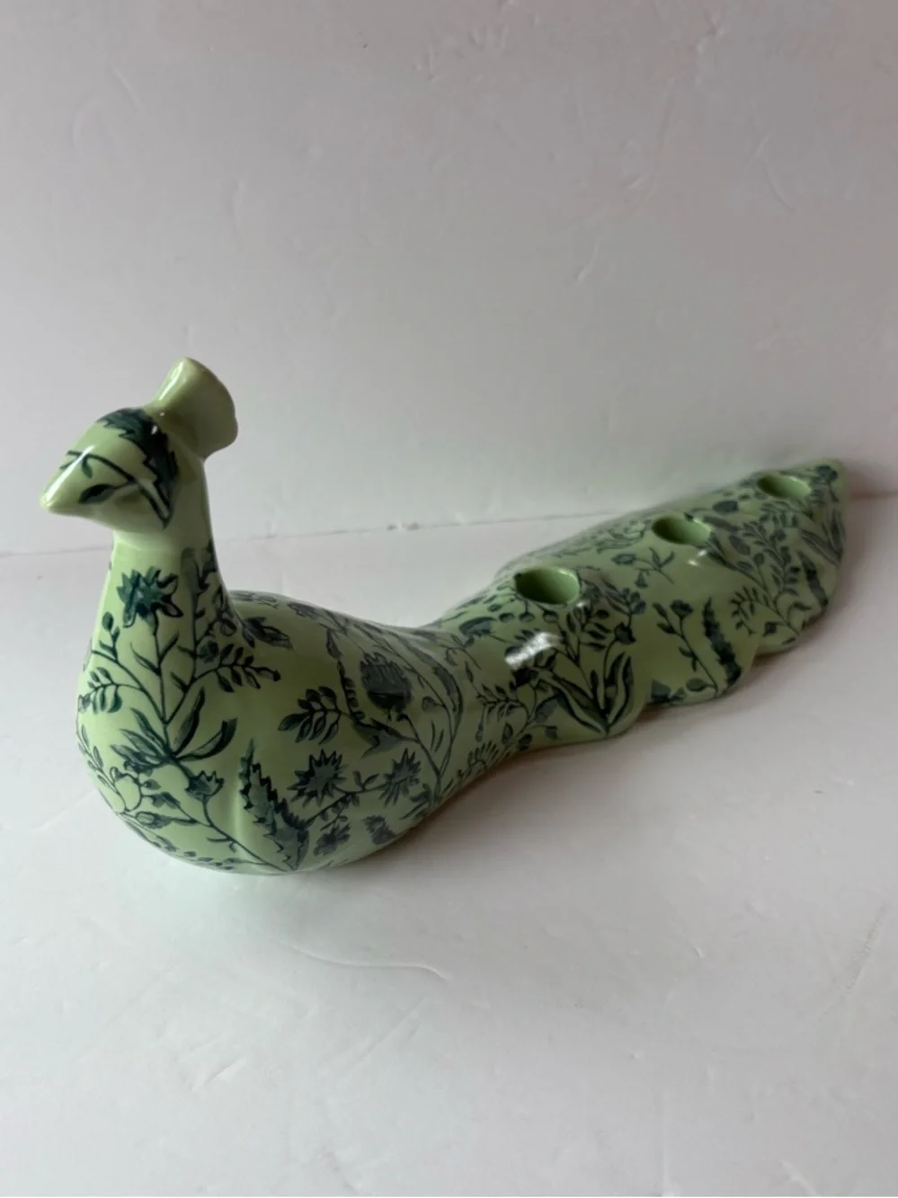 NWT Anthropologie Peacock Candle Holder - Picture 4 of 15